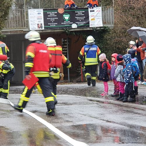 Feuerwehrübung 2020 - alte Stadiongaststätte