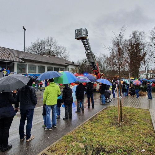 Feuerwehrübung 2020 - alte Stadiongaststätte