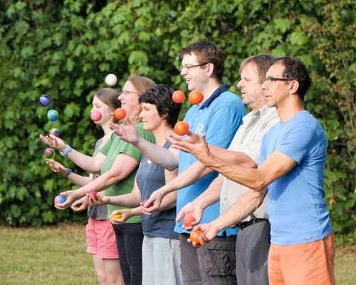 Unsere Jongleure sind im Fernsehen