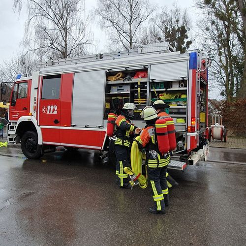 Feuerwehrübung 2020 - alte Stadiongaststätte