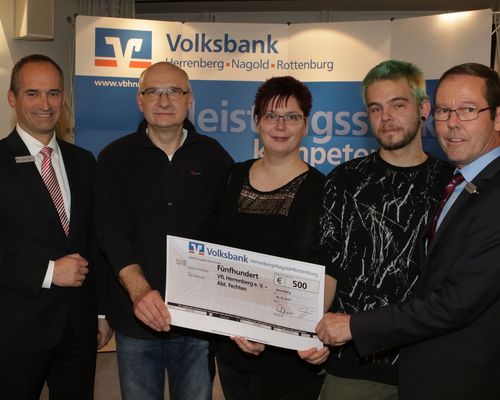 SpendenAdvent der Volksbank Herrenberg-Nagold-Rottenburg-Stiftung