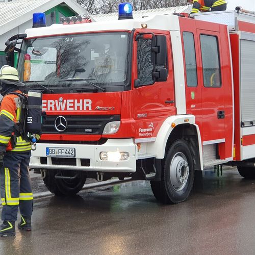 Feuerwehrübung 2020 - alte Stadiongaststätte